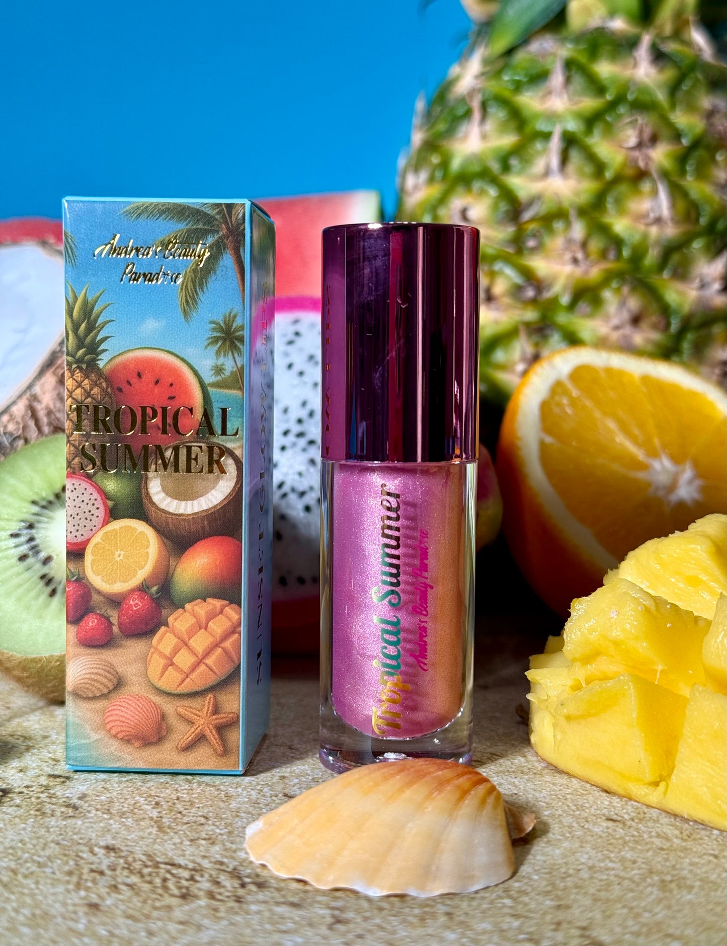 Tropical Summer Lipglosses con Destellos