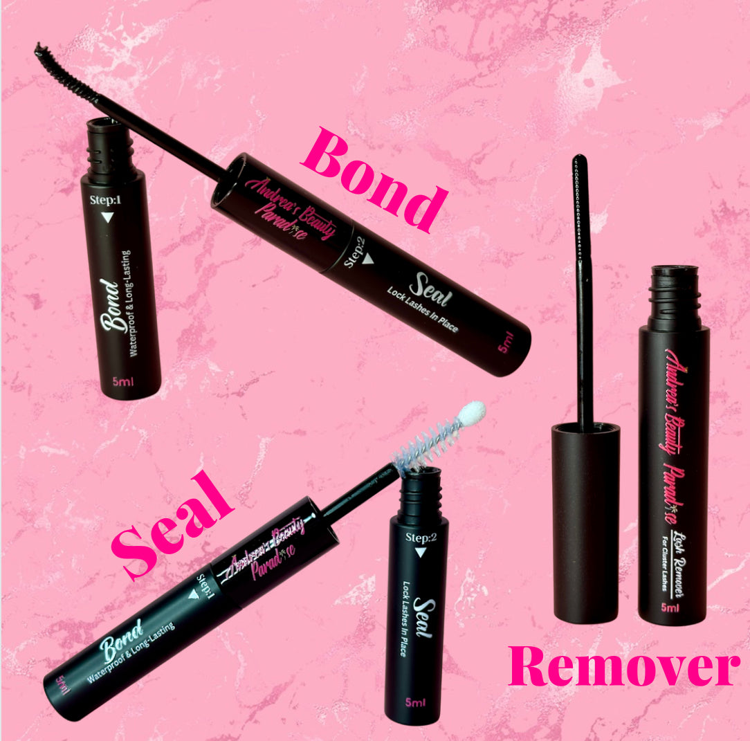 Set de Pegamento para Pestañas Cluster Bond/Sealent and Remover