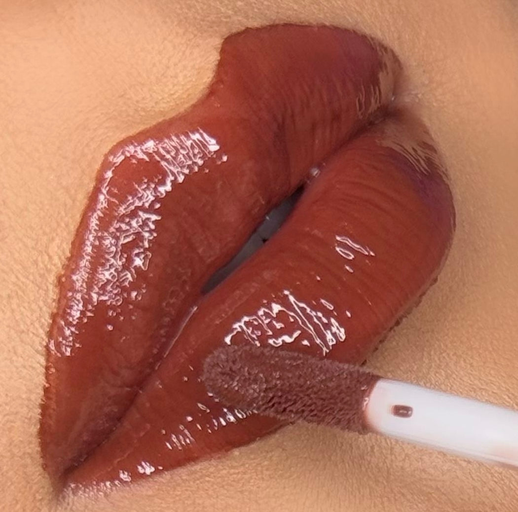 Labial Matte/Lipgloss Trio Coffee
