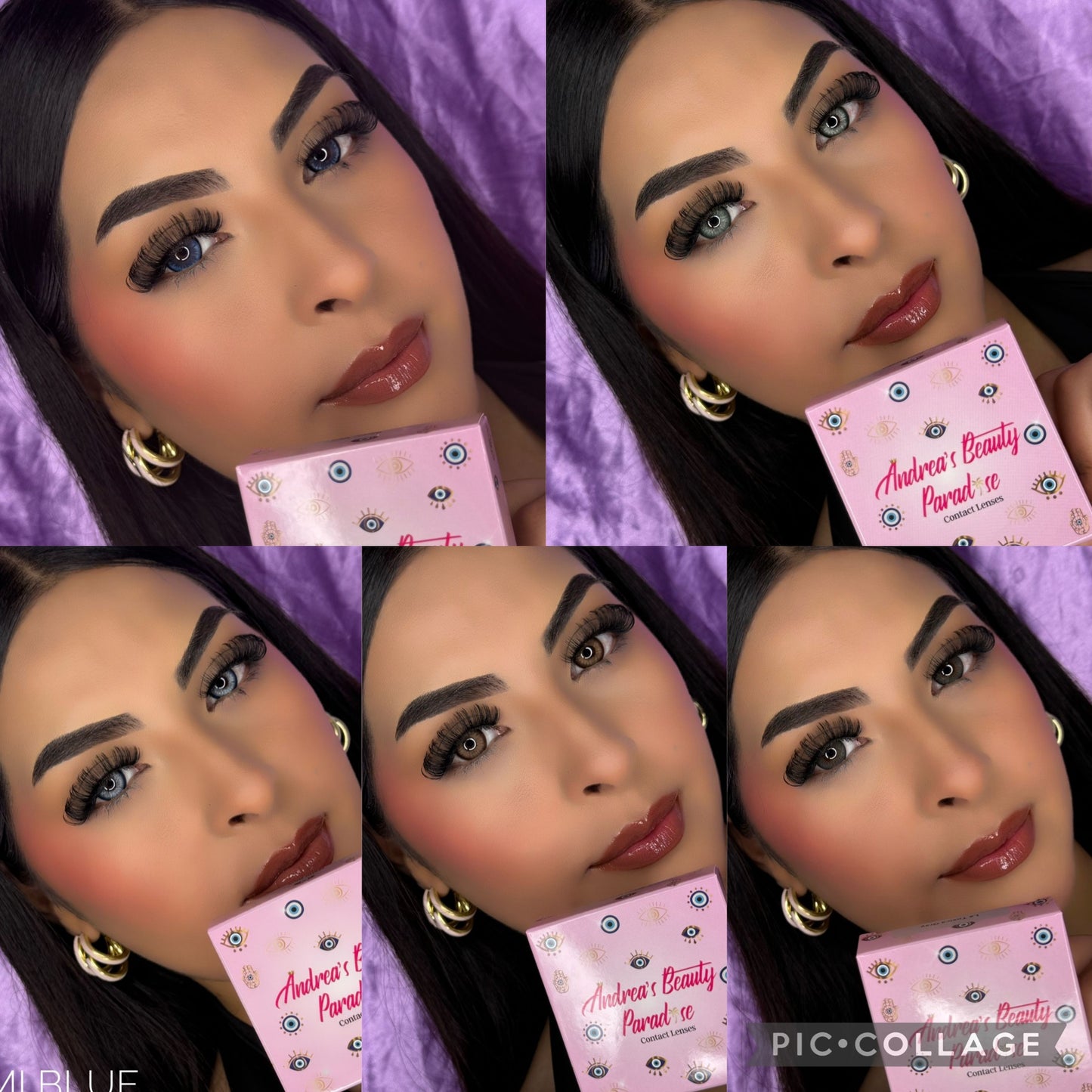 Colors- Eyelash Extensions (Escoje el tono en la barra con el nombre de la imagen)