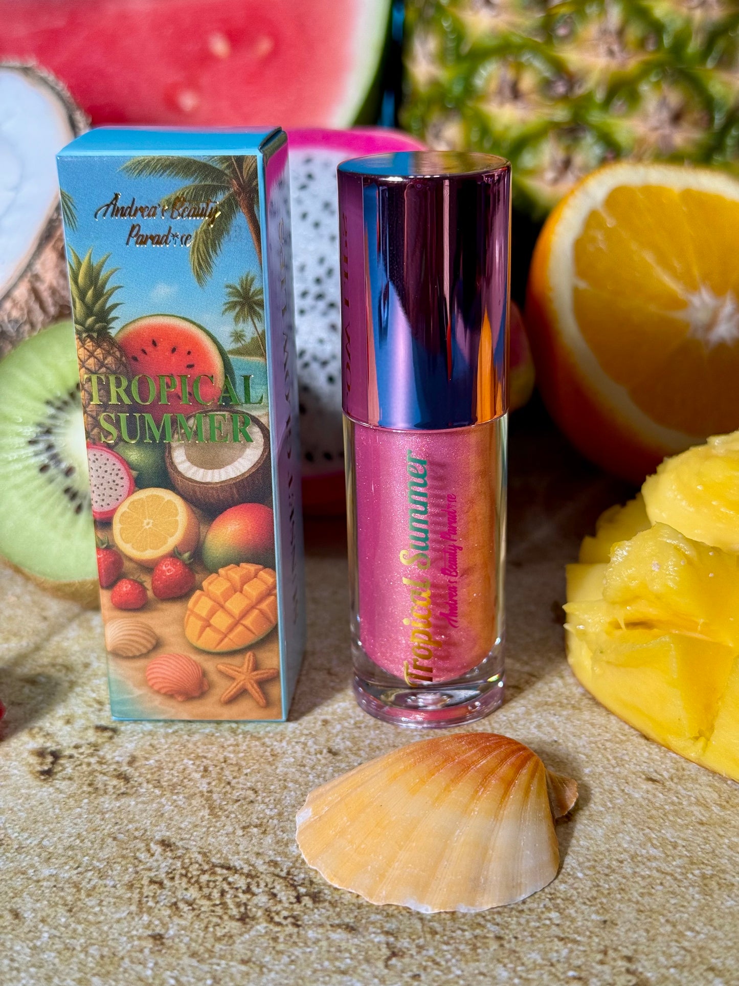 Tropical Summer Lipglosses con Destellos