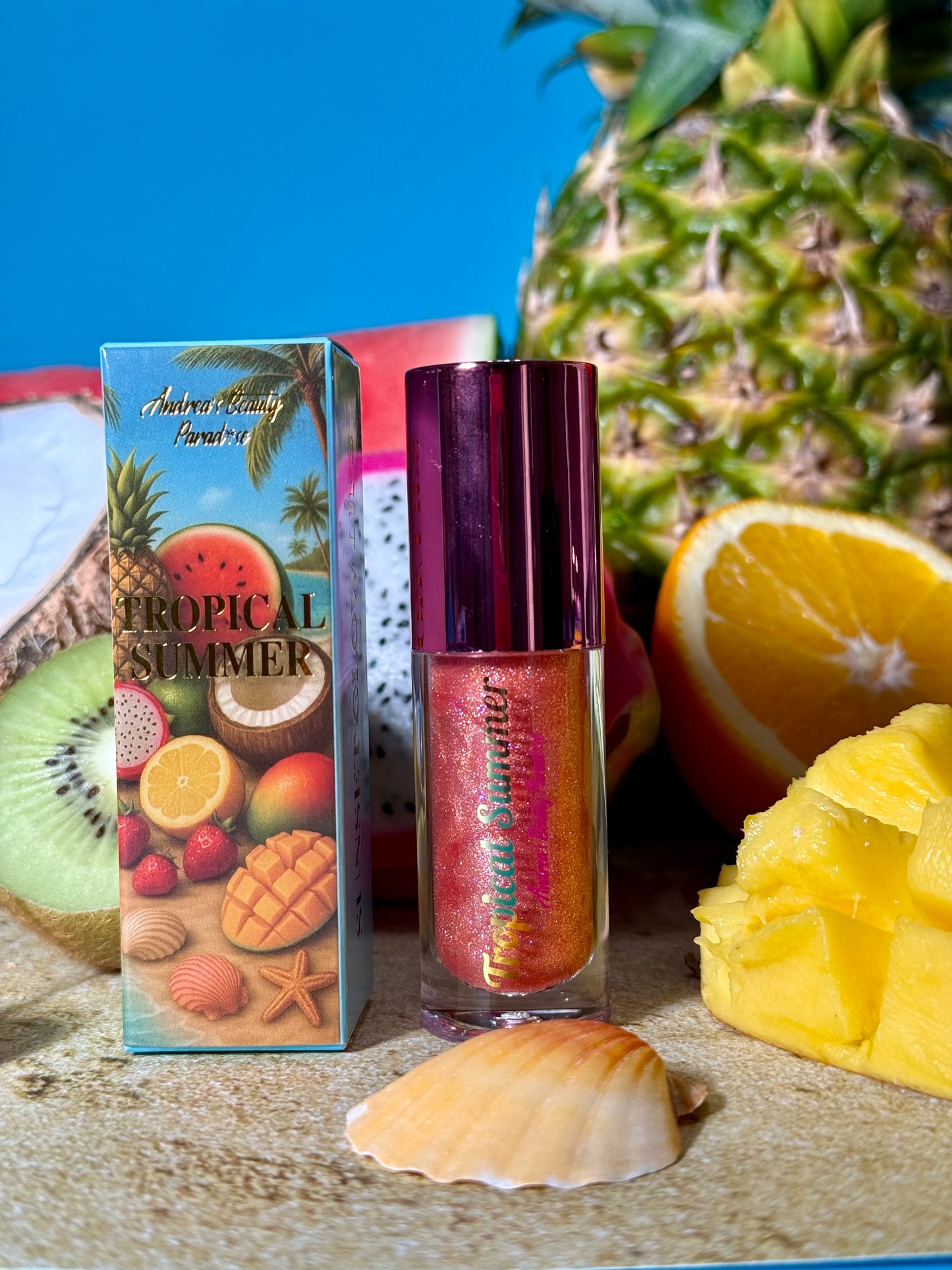 Tropical Summer Lipglosses con Destellos