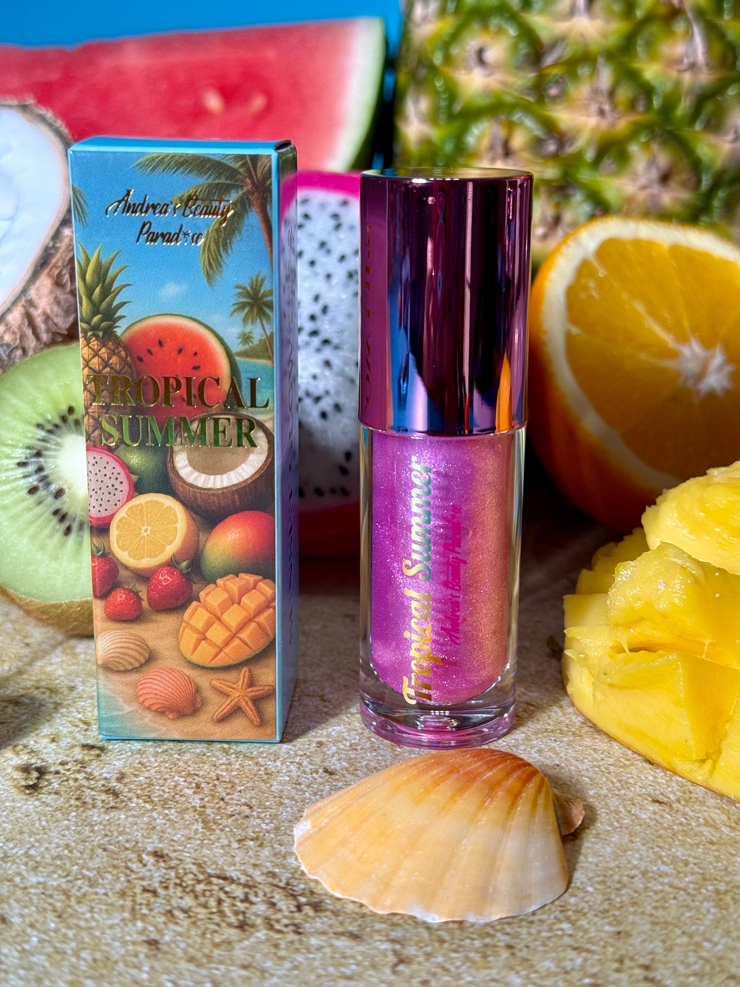 Tropical Summer Lipglosses con Destellos