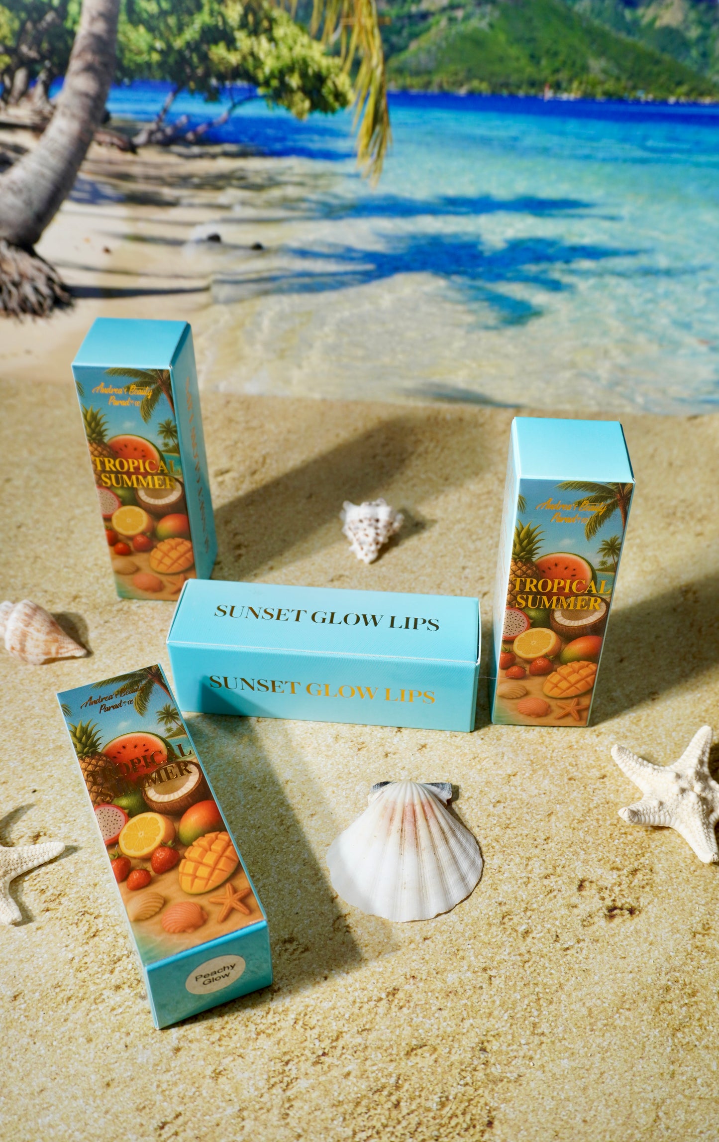 Tropical Summer Lipglosses con Destellos