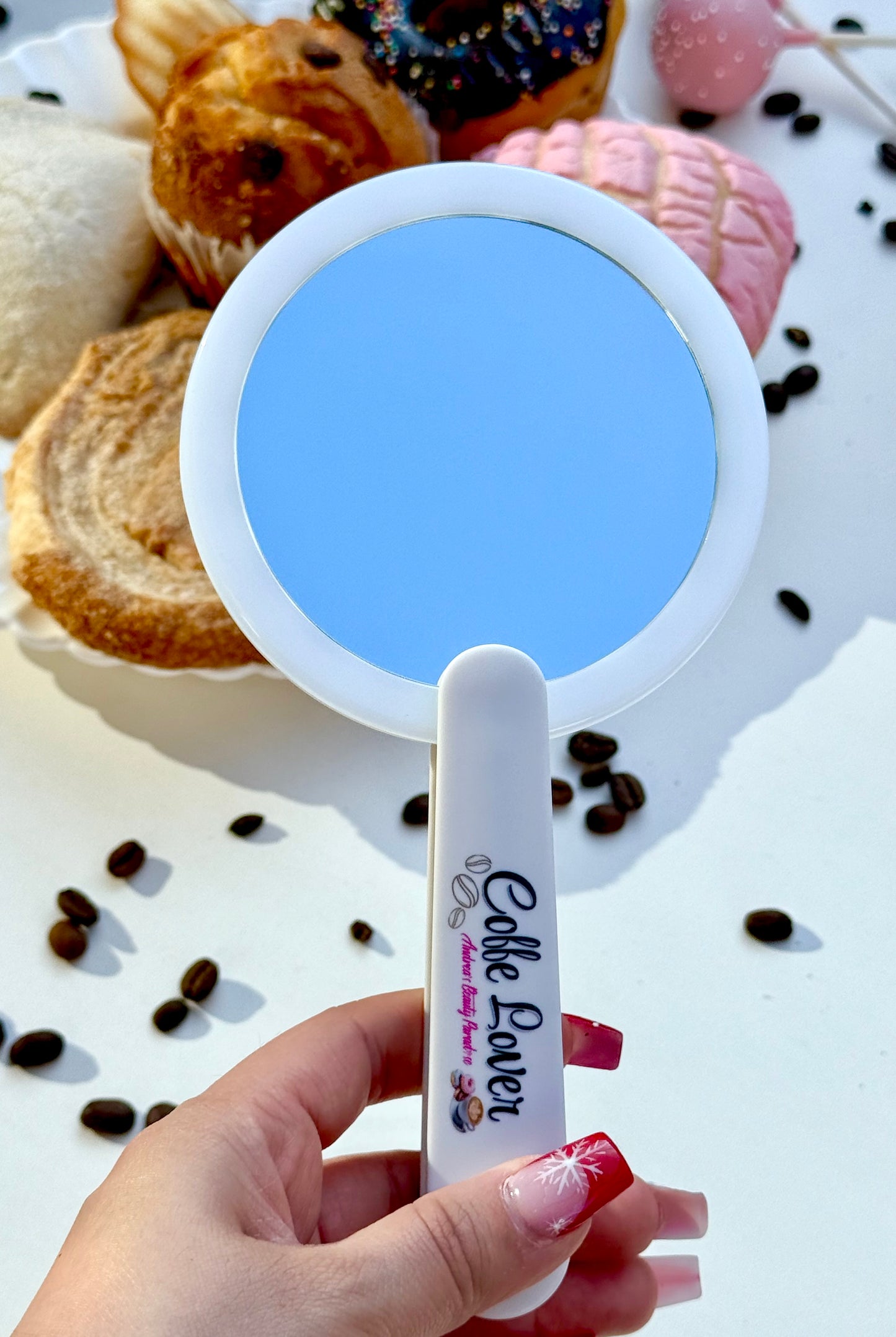 LED Mirror Coffee Lover