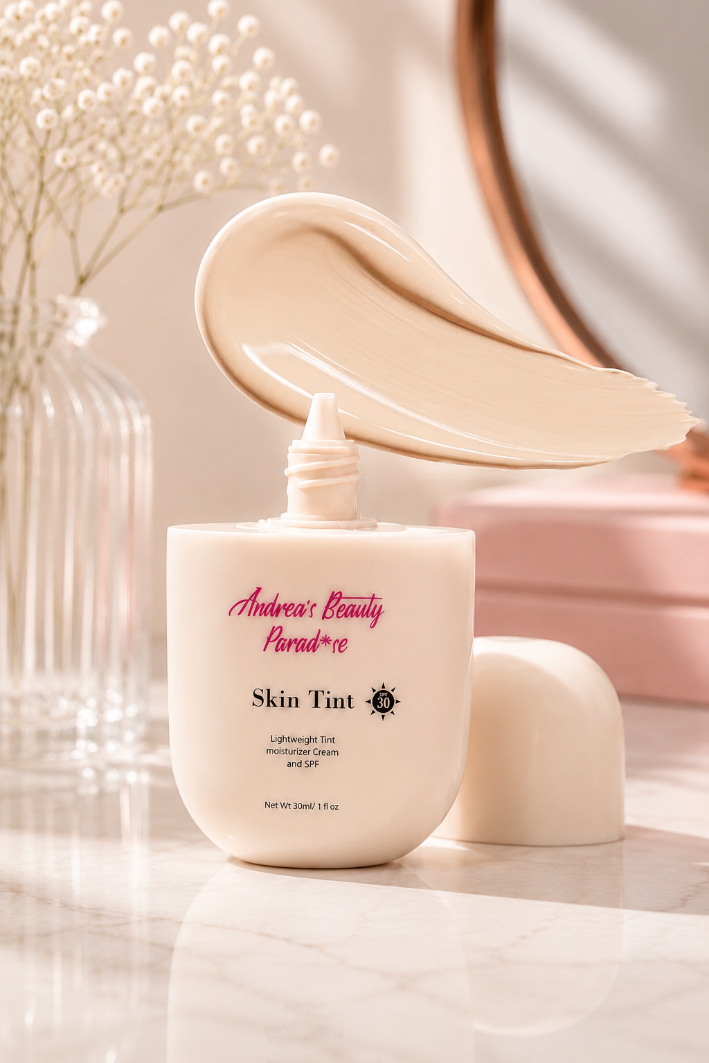 Base de maquillaje Skin Tint SPF30, ligera e hidratante de larga duración