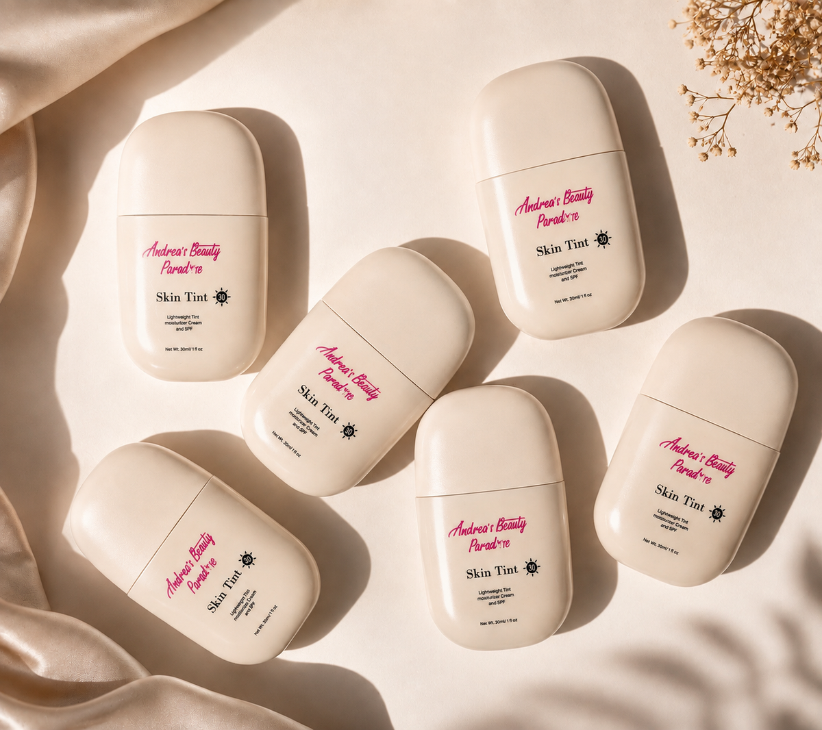 Base de maquillaje Skin Tint SPF30, ligera e hidratante de larga duración