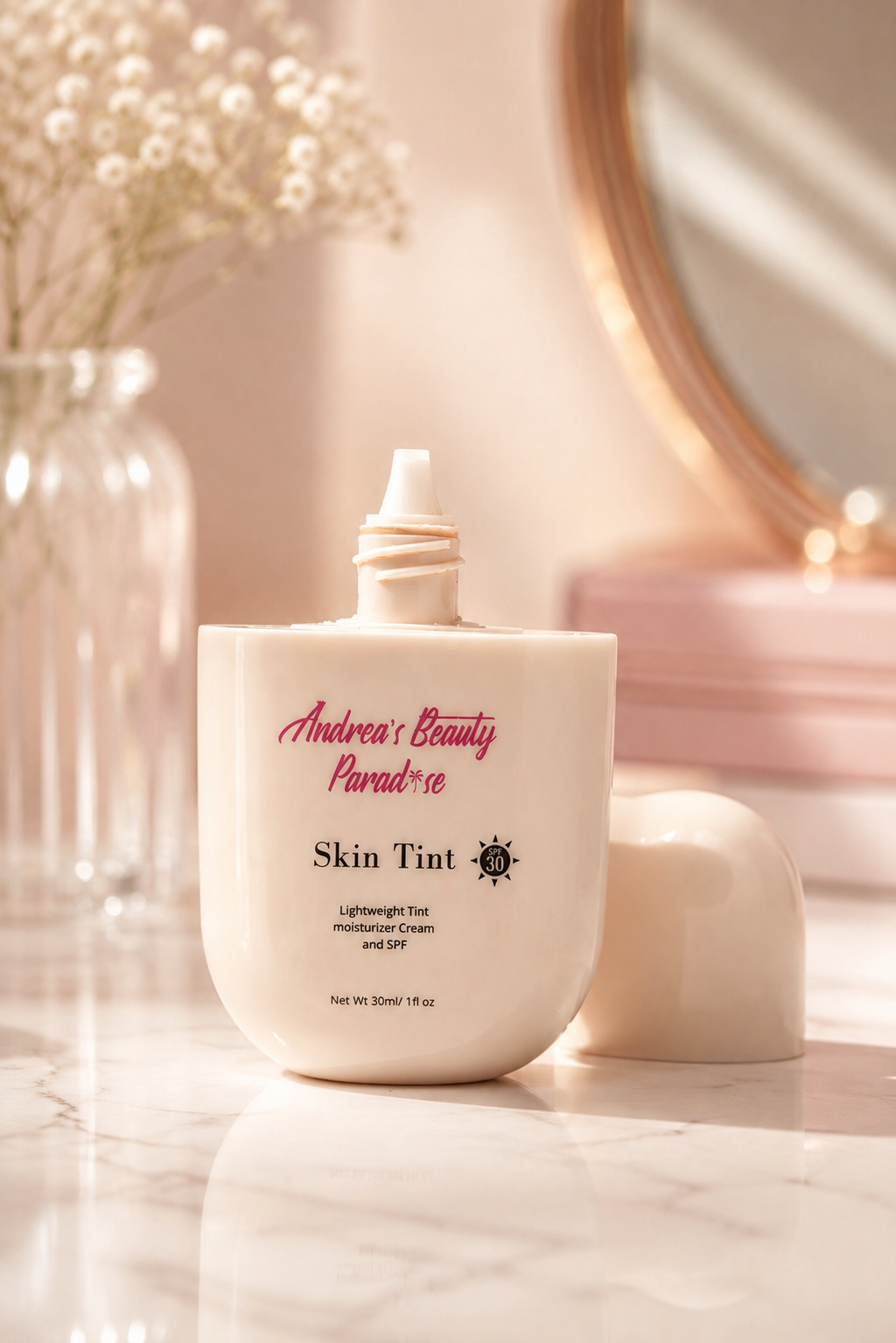Base de maquillaje Skin Tint SPF30, ligera e hidratante de larga duración