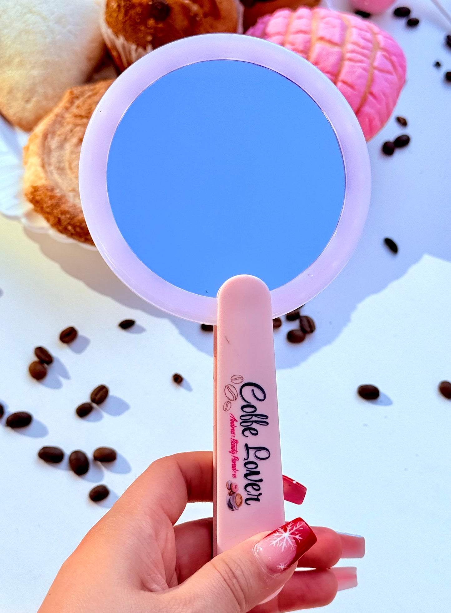 LED Mirror Coffee Lover