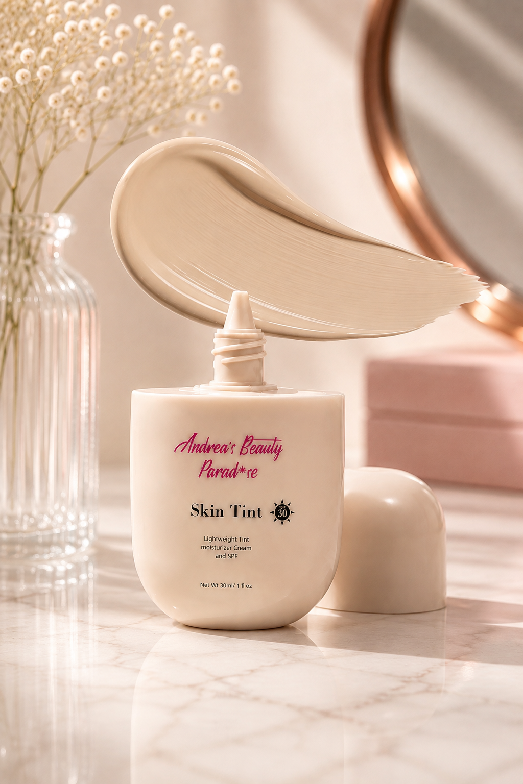 Base de maquillaje Skin Tint SPF30, ligera e hidratante de larga duración
