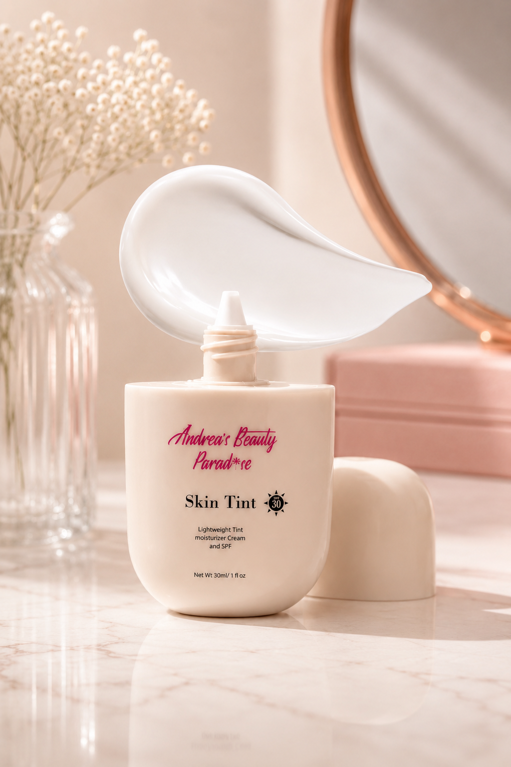 Base de maquillaje Skin Tint SPF30, ligera e hidratante de larga duración