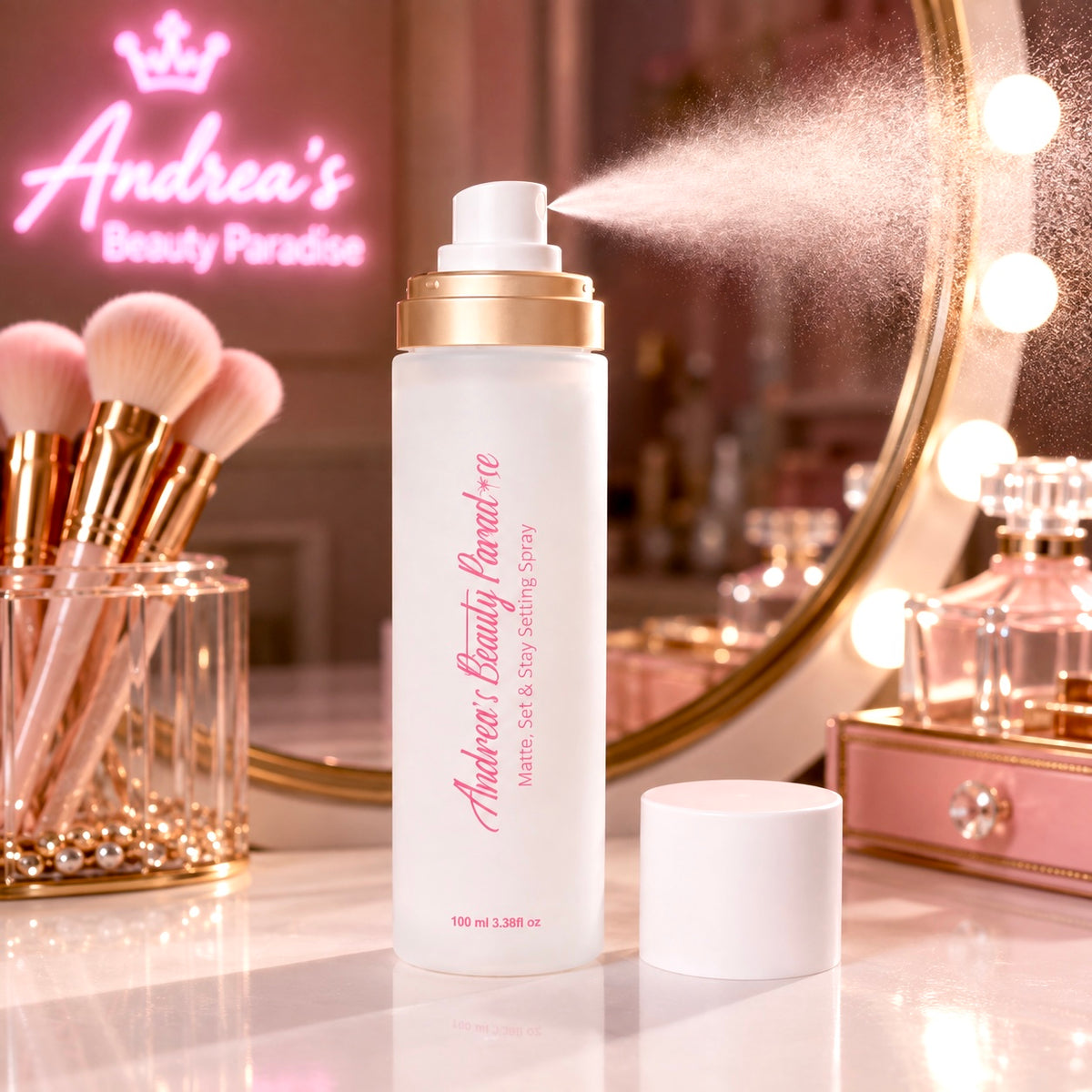 Matte, Set and Stay Setting Spray Waterproof