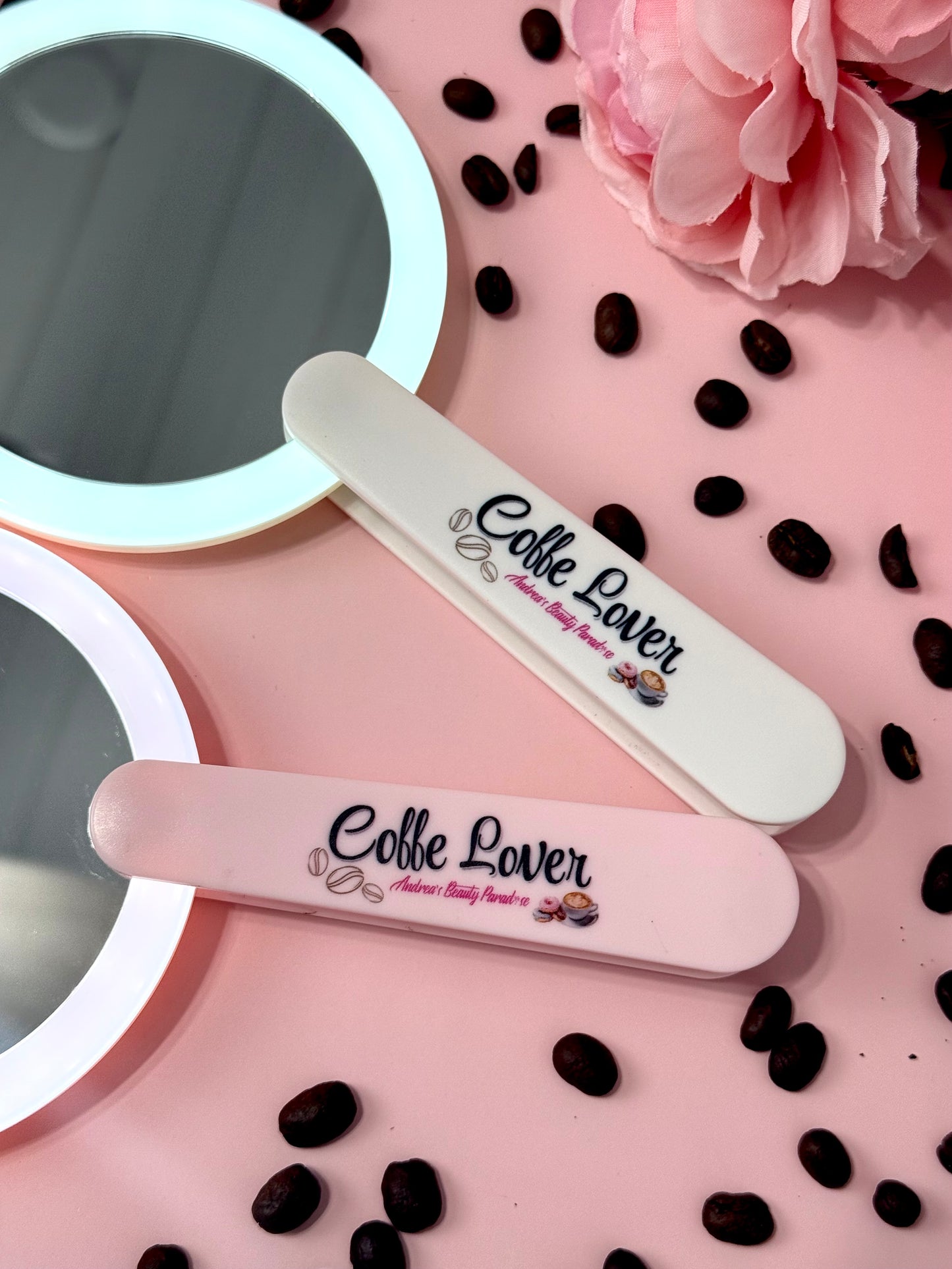 LED Mirror Coffee Lover