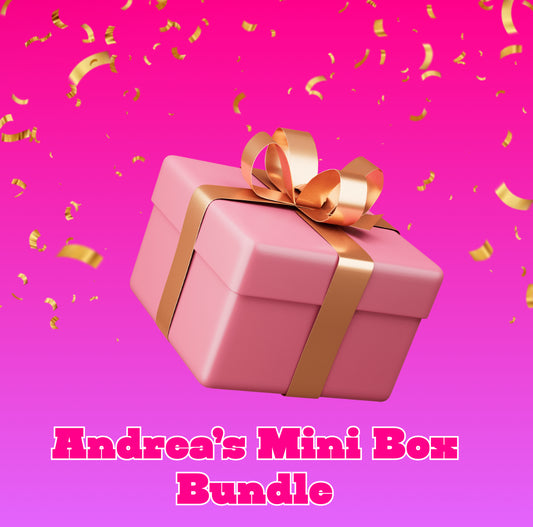 Andrea’s Mini Box Bundle una caja de 5 productos de Maquillaje